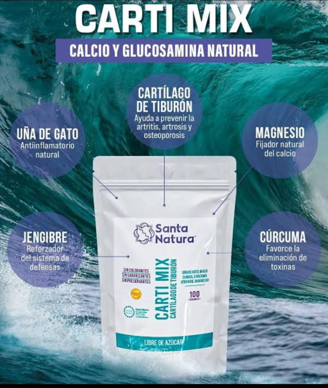 Cartimix Santa Natura – Fortalece Tus Articulaciones y Cartílagos
